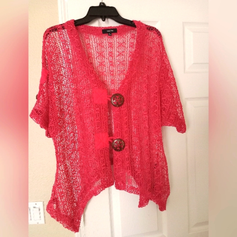Crochet kimono
